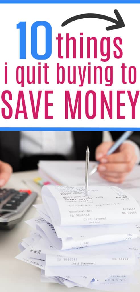 saving money