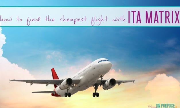ITA Matrix: How to Find the Cheapest Flight Possible