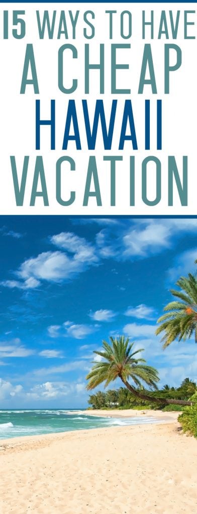how to take a budget hawaii vacation