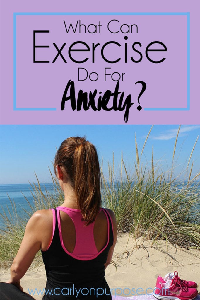 What can exercise do for anxiety?