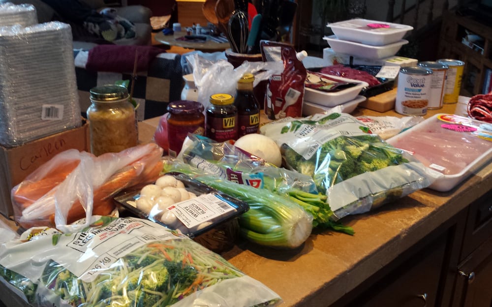 Healthy gluten free lunches on the go for less than 3 $ 