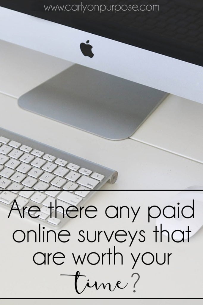 Are there any paid online surveys worth your time?