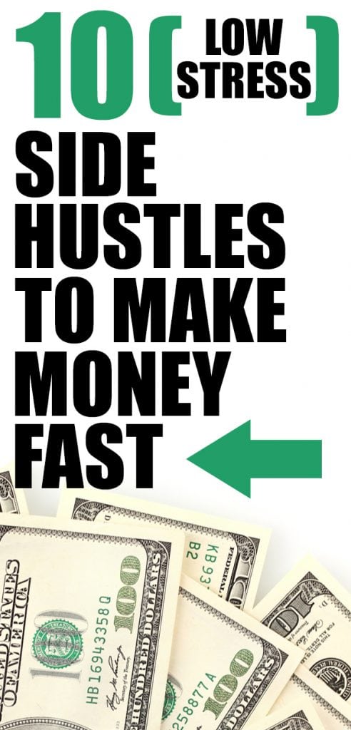 side hustles to make money fast