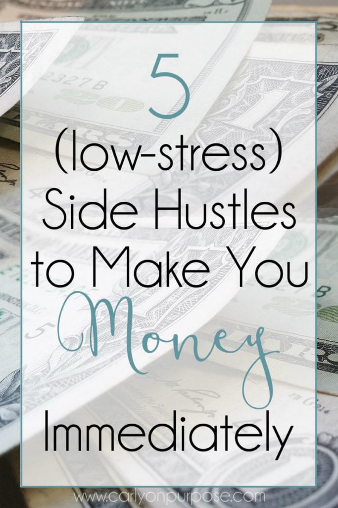 5 side hustles to make you money immediately