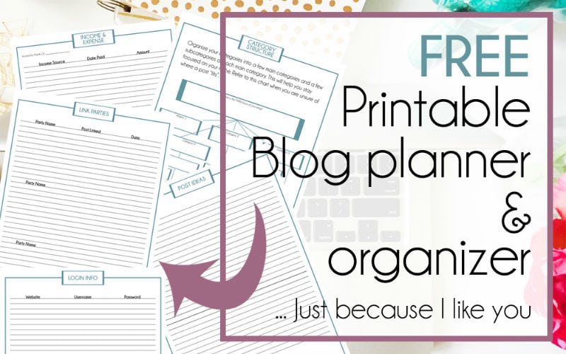 You Need A Blog Organization Binder