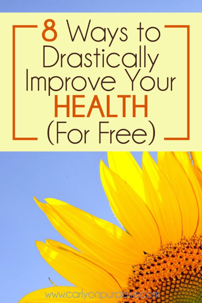improve your health for free