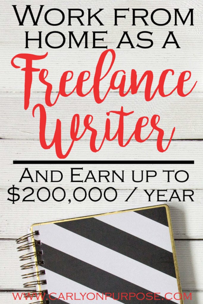 how to become a freelance writer and work from home