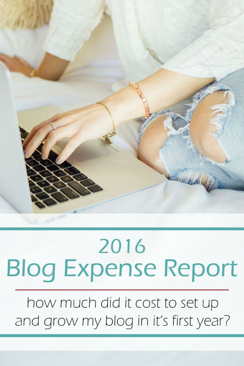 blogging tips / blog expense report