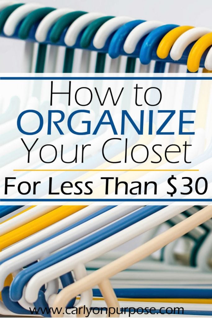 closet organization ideas
