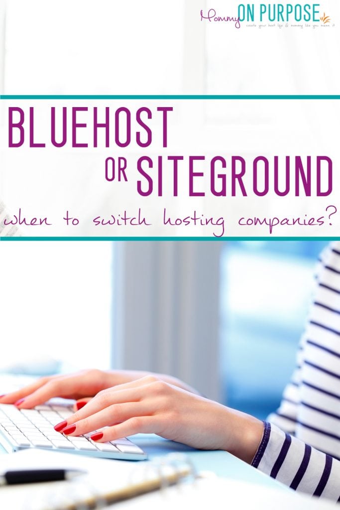 best blog hosting company to start a blog? bluehost vs siteground