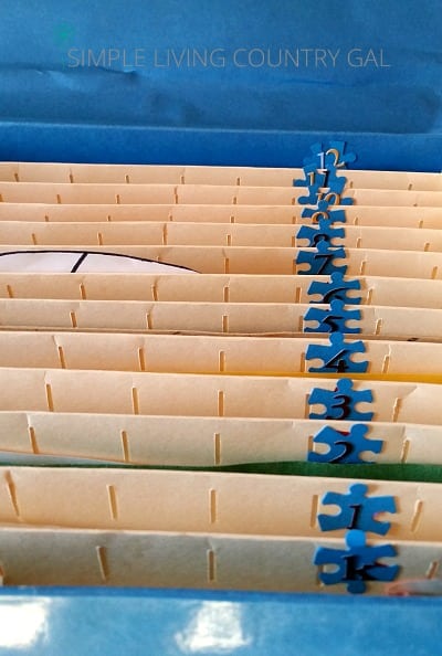 Keepsake File folder how to