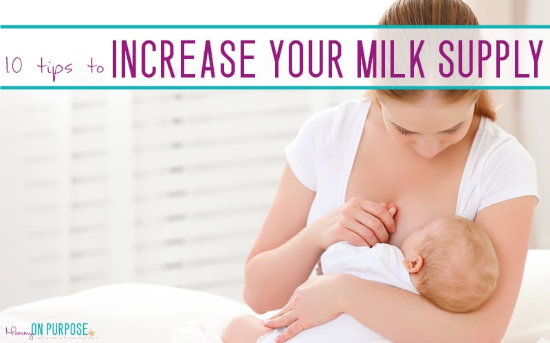 10 Tips to Increase Breast Milk Supply