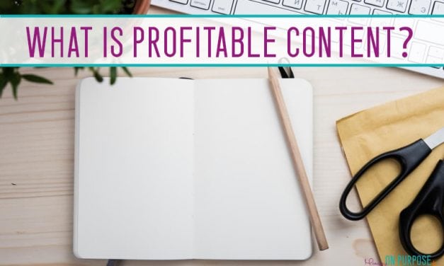 What is Profitable Content?