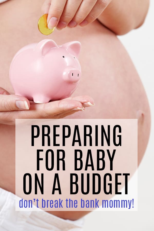 preparing for baby on a budget