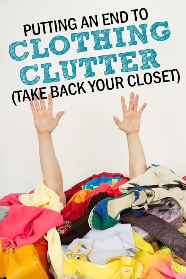 closet organization and clothing clutter solutions