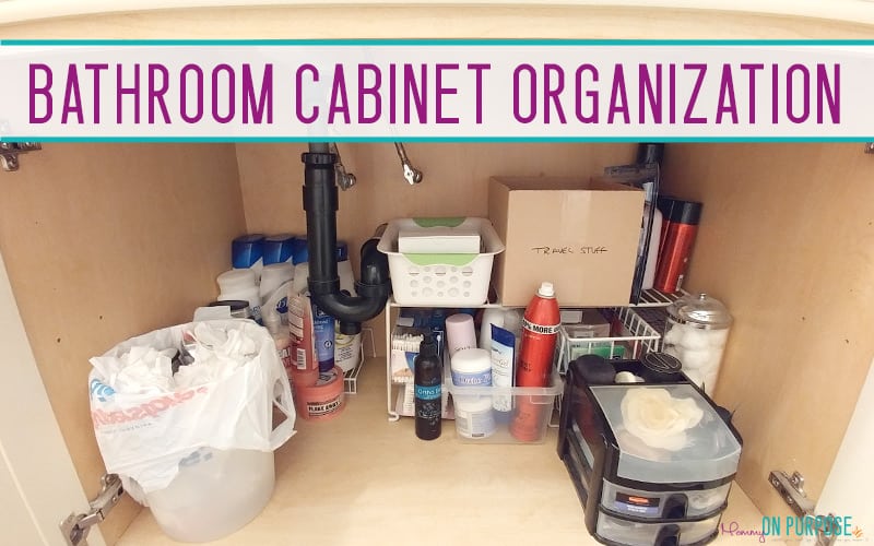 Organizing the Bathroom Cupboard: Facing the Truth Under the Sink