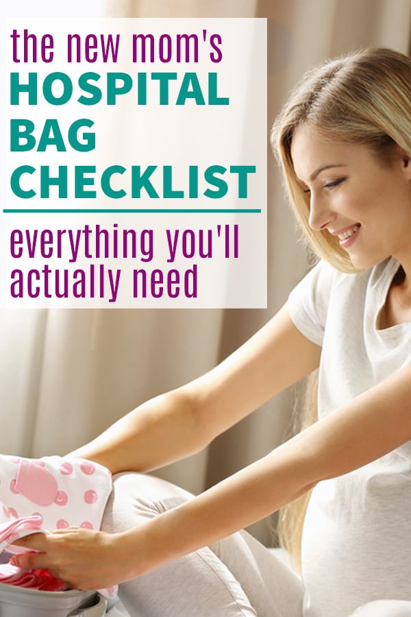 hospital bag checklist for labor