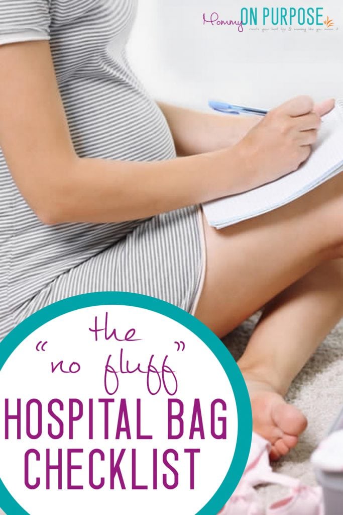 hospital bag checklist