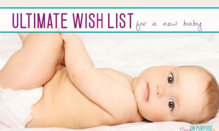 Wishlist for A Newborn Baby (from a mom of 2, who knows what you’ll use and what you won’t!)