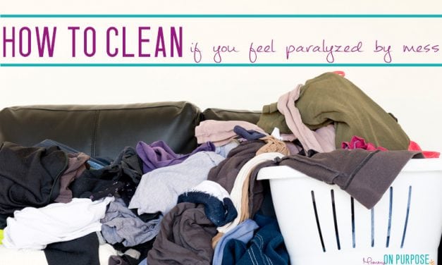 How to Clean Your House When You Feel Paralyzed by “The Mess”