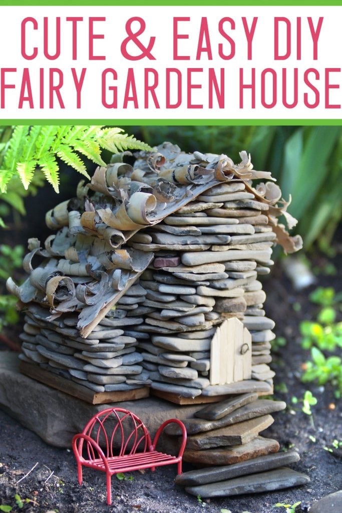 how to build stone fairy houses
