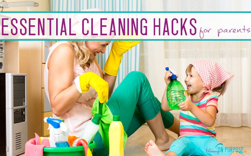 10 Essential Cleaning Hacks for Parents