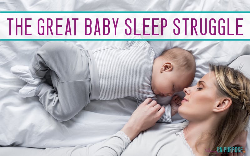 The Great Baby Sleep Struggle – Why We Co-Sleep