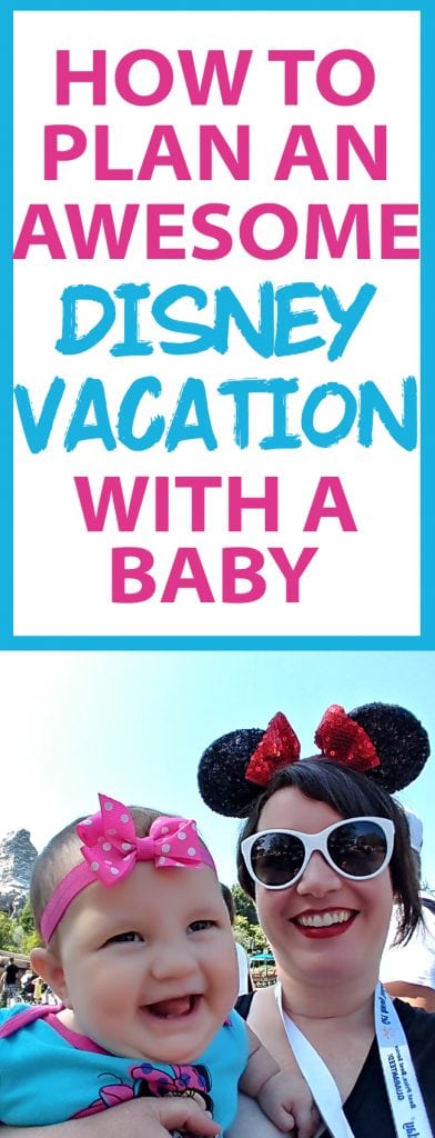 taking a baby to disneyland