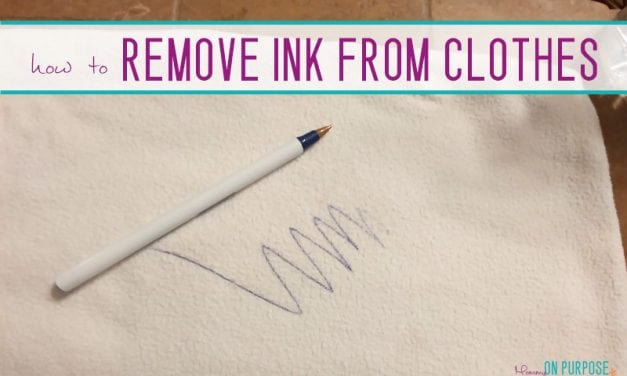 How to Remove Ink Stains From Clothing (or Furniture)