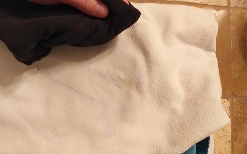 how to remove ink stains from clothing