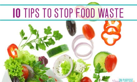 Stop Wasting Food – and SAVE MONEY!