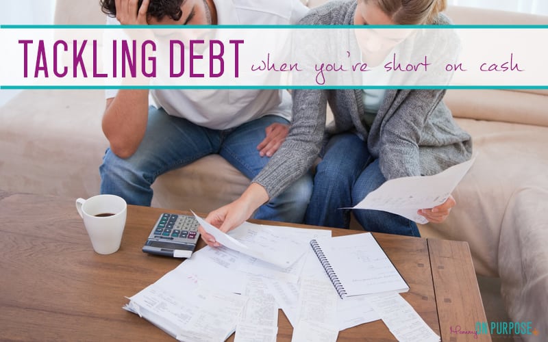 How to Tackle Debt When You’re Short on Cash