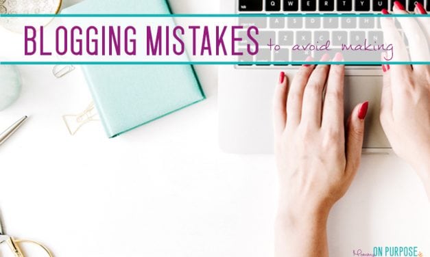 Stupid Blogging Mistakes I Made (so you don’t have to!)