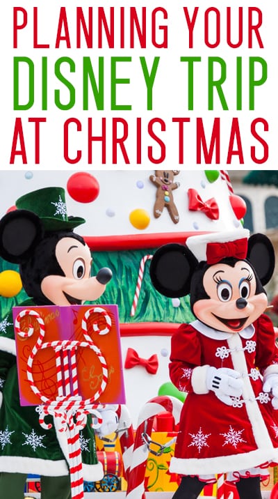 christmastime at disneyland