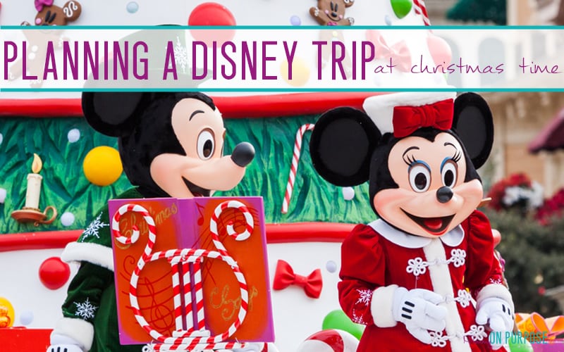 Planning a Disneyland Trip at Christmas Time!