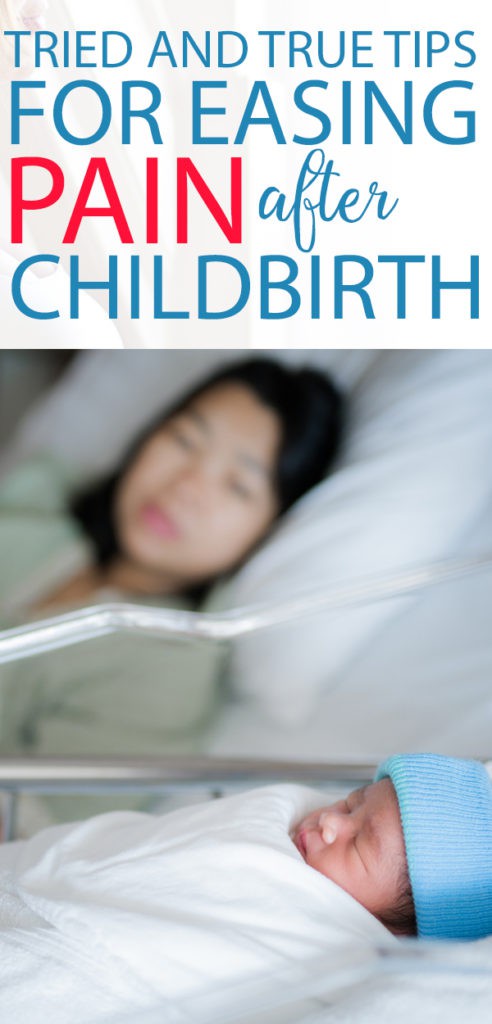 postpartum recovery pain tips