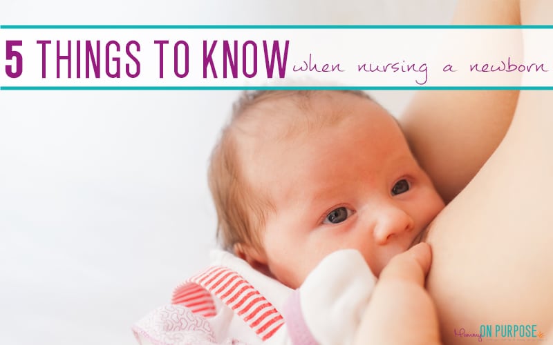 The First Week Nursing a Newborn