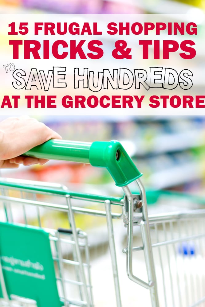 Save money on groceries with these frugal shopping tips!
