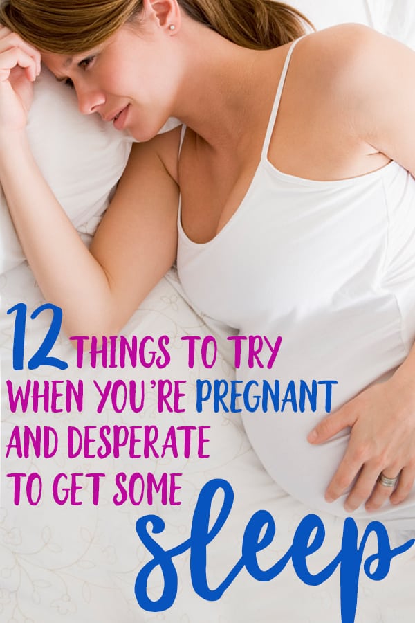 pregnancy sleep tips