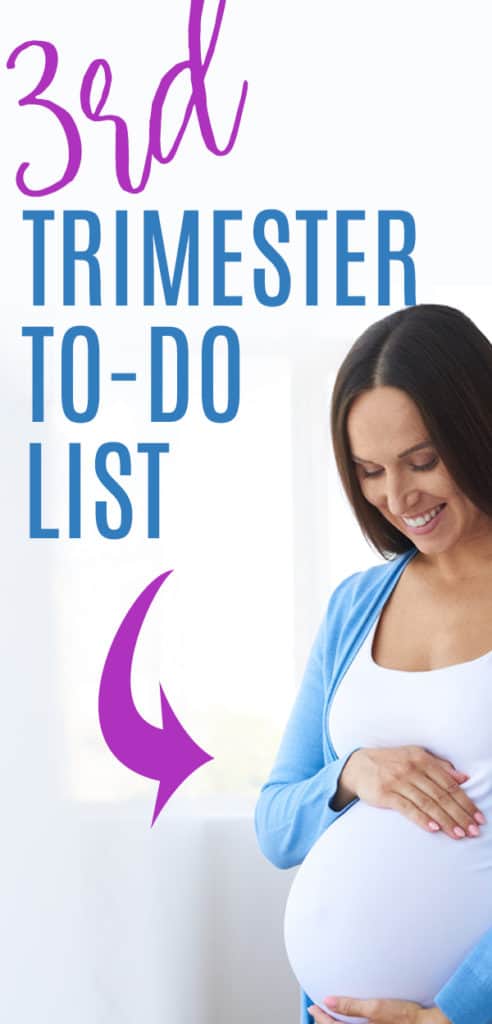 third trimester to do list