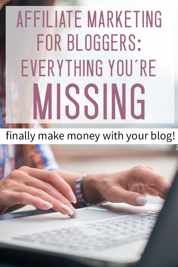 make money blogging with affiliate marketing