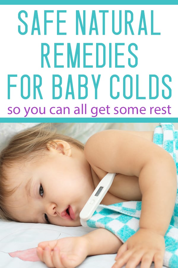 natural cough and cold remedies for babies