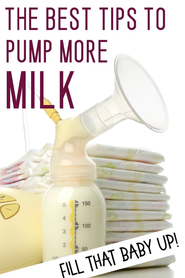 ways to pump more breast milk