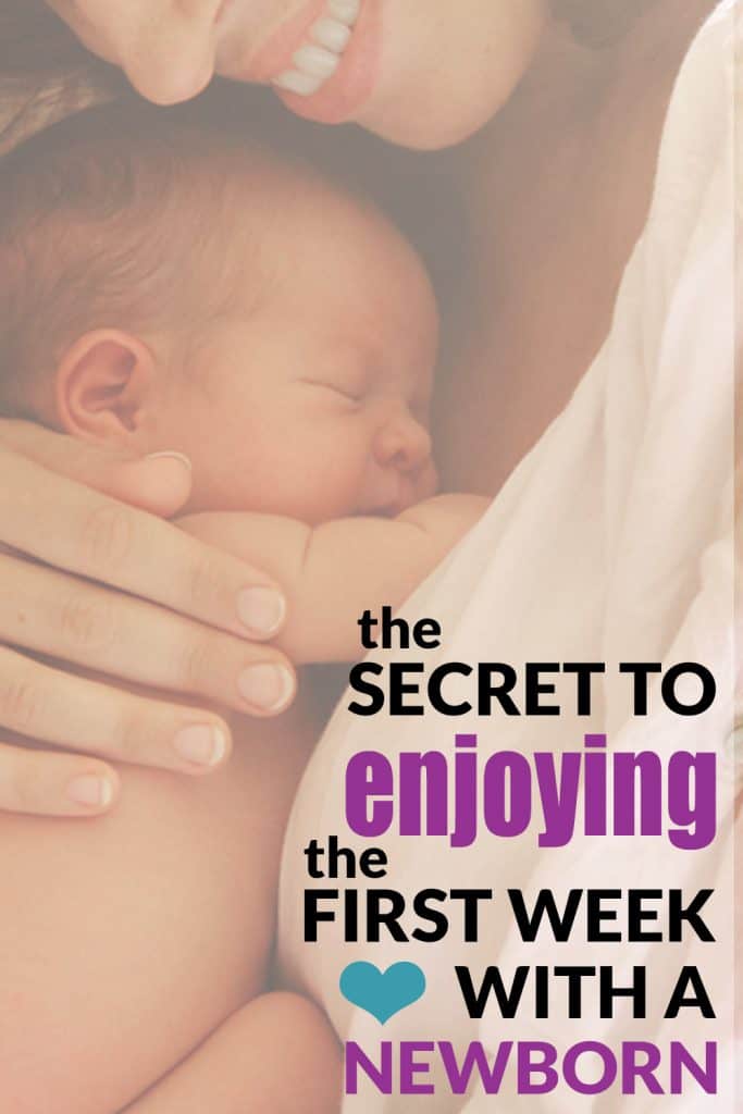 first week home with baby