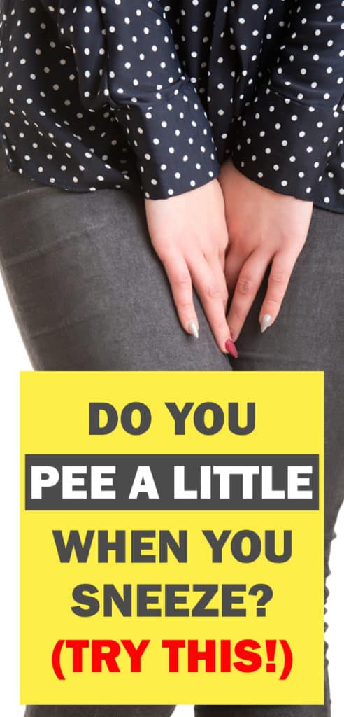 alternative to kegels if you pee when you sneeze