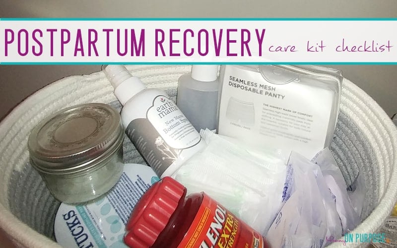Postpartum Care Kit Checklist for New Mommas