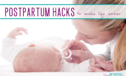 Postpartum Hacks to Make Postpartum Recovery + New Mom Life Easier
