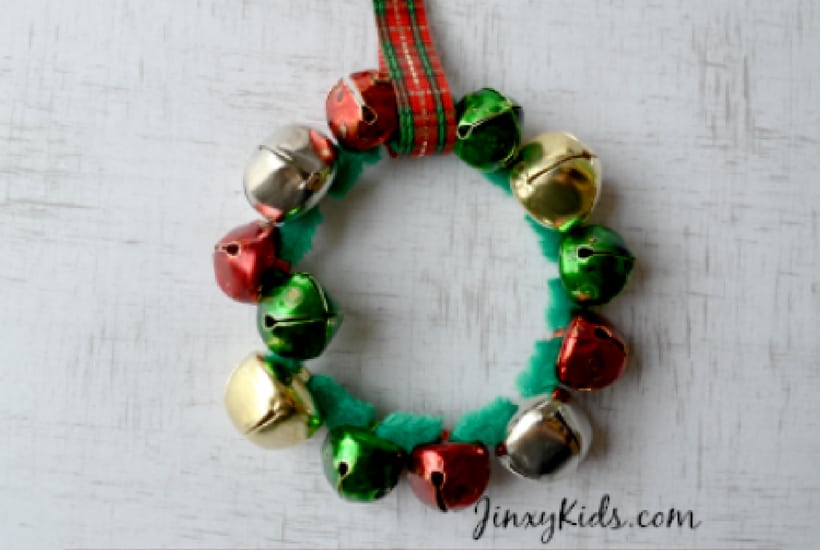 DIY Christmas Ornaments to Make With Toddlers bell