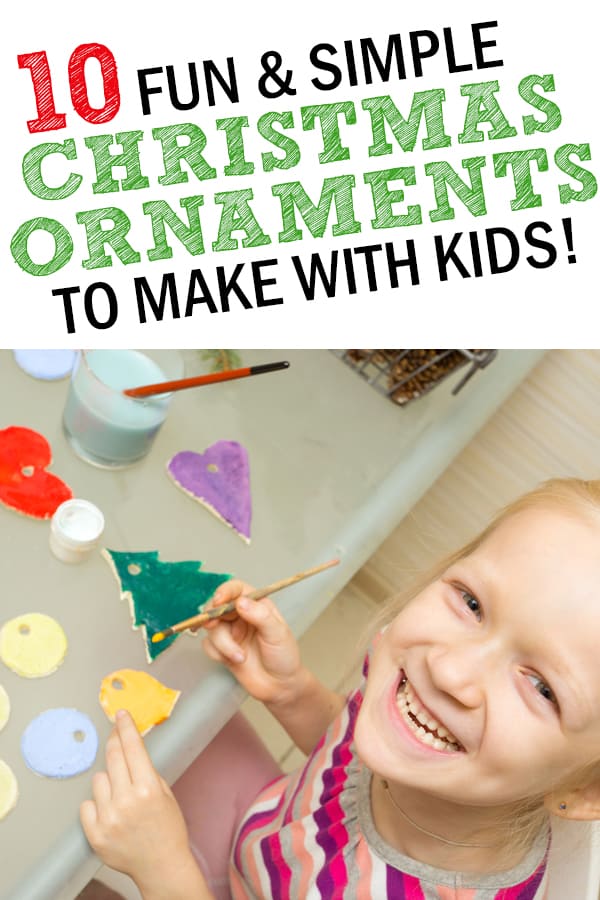 christmas ornaments to make with kids