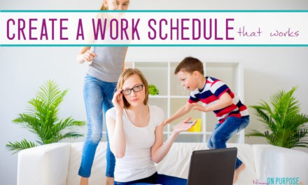 Tips for Creating a Bullet-Proof Work at Home Mom Schedule